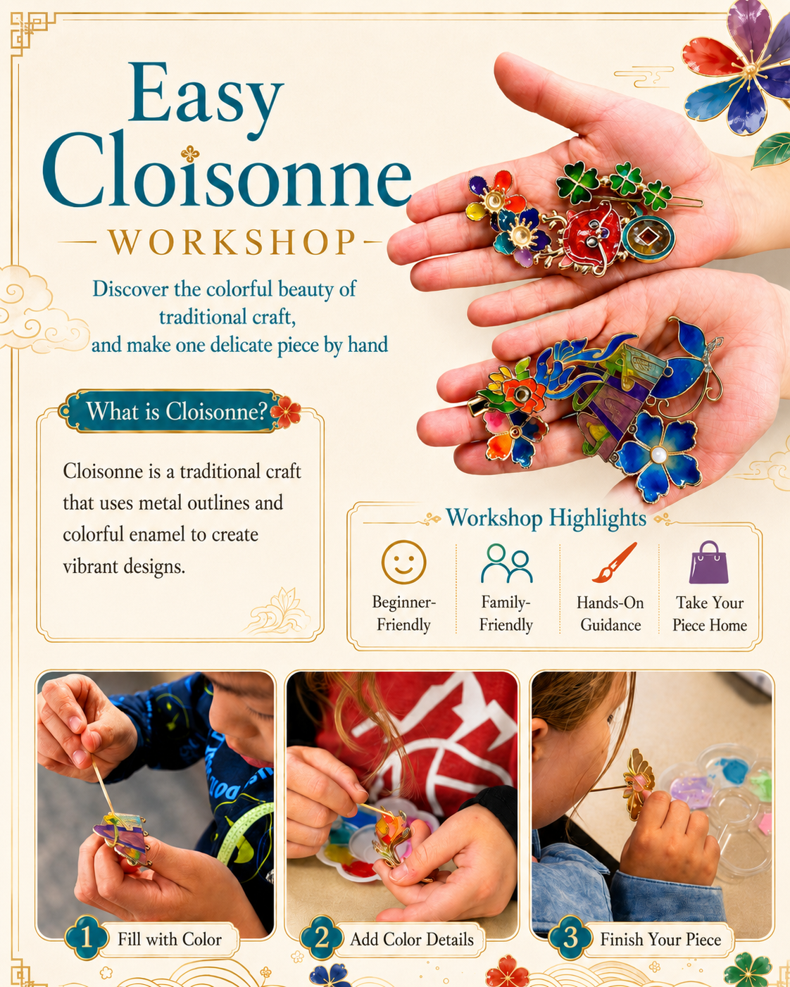 Easy Cloisonne Workshop