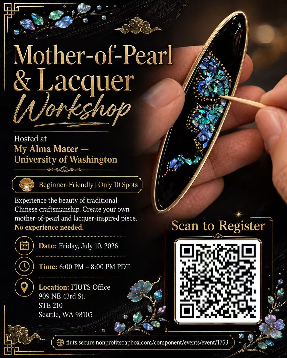 Mother-of-Pearl & Lacquer Workshop